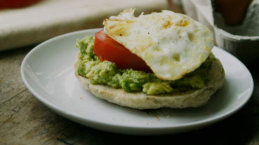 Avocado Egg White Scramble