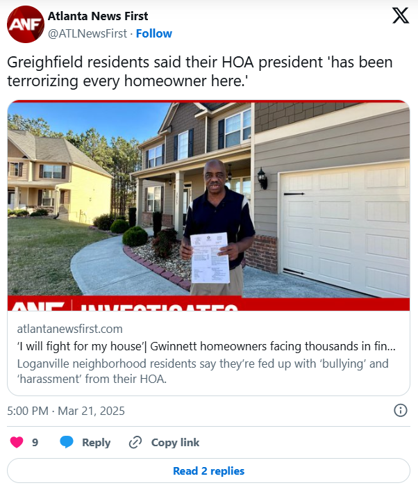 HOA Fines Georgia: Residents Fear Unfair Penalties HOA Fines Georgia