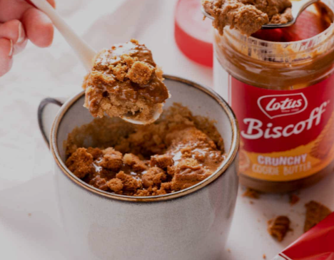 Biscoff Mug Cake Recipe – Easy & Delicious in Minutes Biscoff Mug Cake Recipe