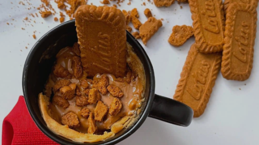 Biscoff Mug Cake Recipe
