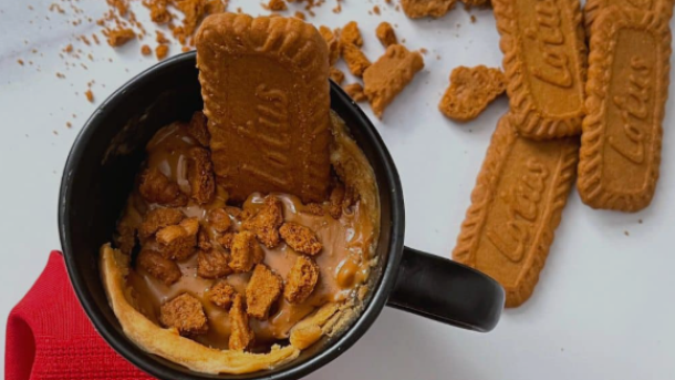 Biscoff Mug Cake Recipe