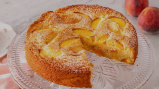 Fresh Peach Cake Recipe
