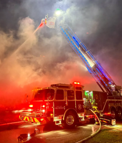Marion County barn fire