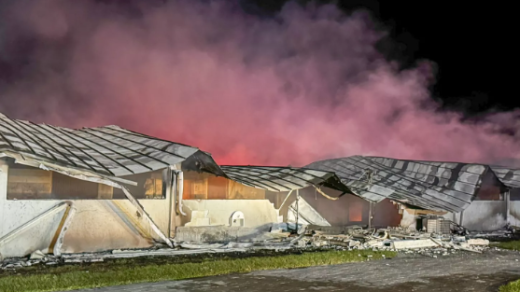 Marion County barn fire