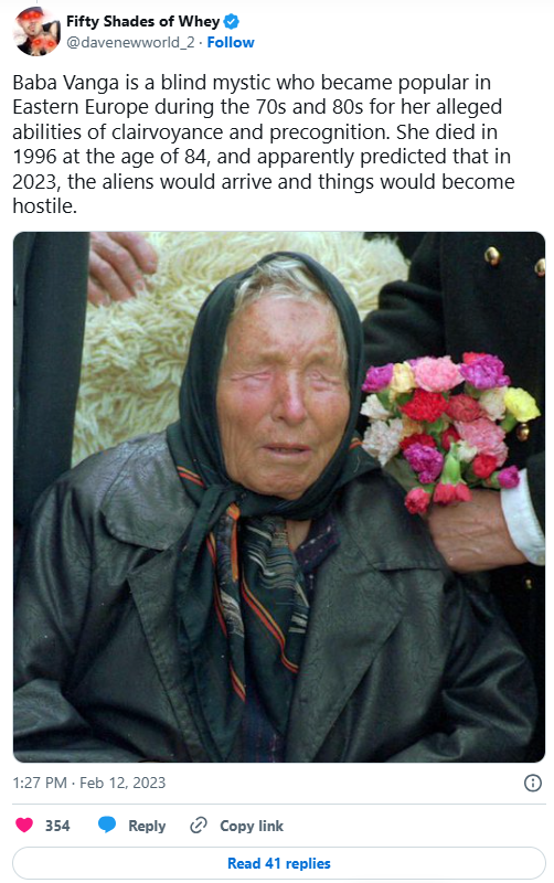Baba Vanga 2025 Predictions