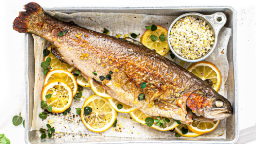 Baked Rainbow Trout Recipe