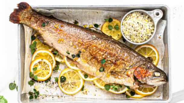 Baked Rainbow Trout Recipe