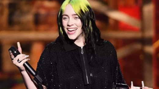 Billie Eilish Green Hair
