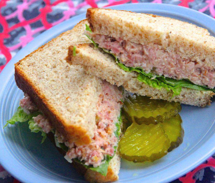Easy Ham Salad Recipe for Sandwiches or Crackers Easy Ham Salad Recipe