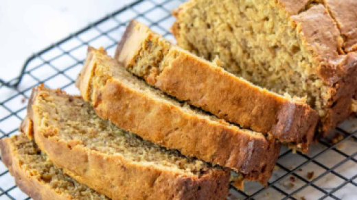 Healthy Banana Bread Recipe