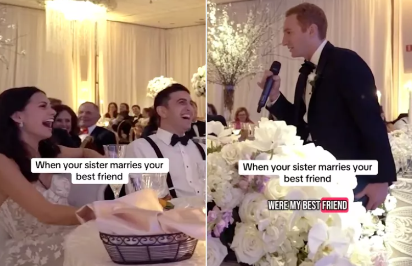 Viral Wedding Speech with Friends Reference Goes Viral Viral Wedding Speech