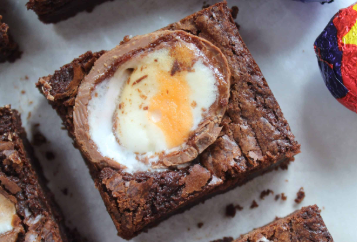 Cadbury Creme Egg Brownies – The Ultimate Easter Treat Cadbury Creme Egg Brownies