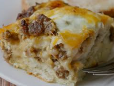 Sausage and Biscuit Casserole