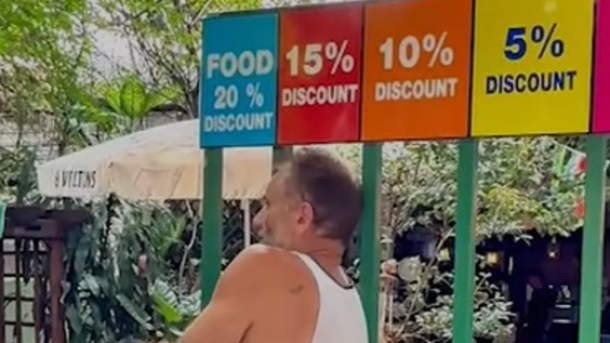 Thailand restaurant body size discount