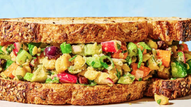 Chickpea Salad Sandwich