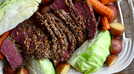 Corned Beef Brisket Slow-Cooker Recipe with Vegetables Corned Beef Brisket
