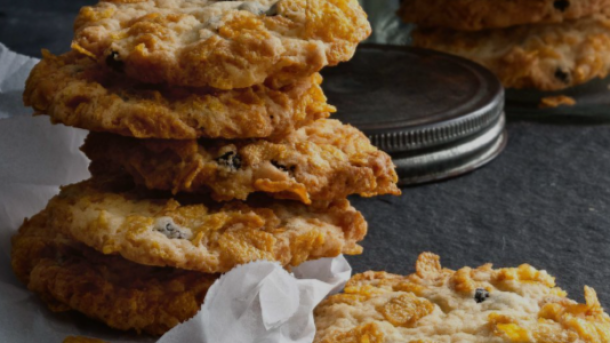 Easy Cornflake Cookies