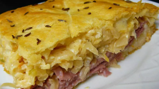 Reuben Crescent Bake