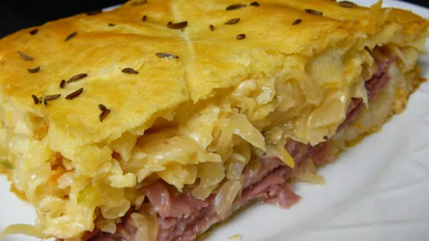 Reuben Crescent Bake