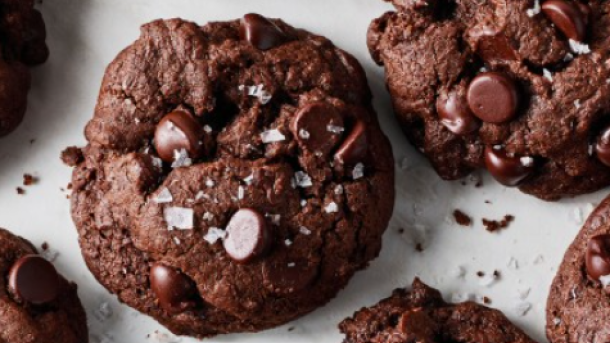 Double Chocolate Chip Cookies