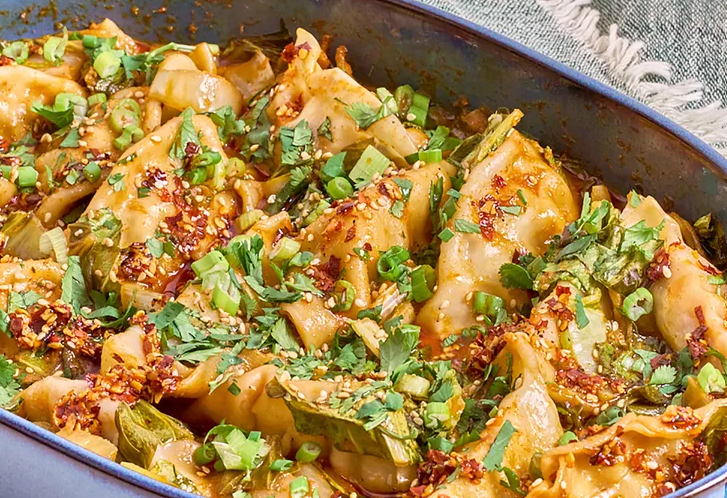 One Pan Dumplings: Easy and Flavorful 15-Minute Dinner One Pan Dumplings