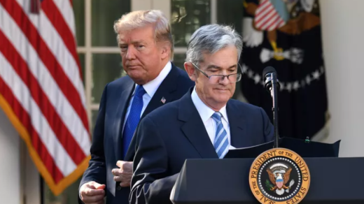 Donald Trump Jerome Powell