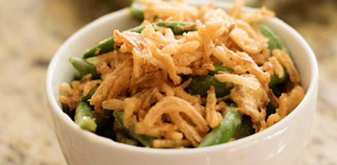 Green Bean Casserole Recipe with French Onion Flavor Green Bean Casserole Recipe