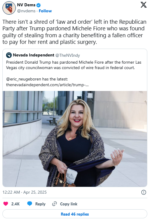 Michele Fiore Trump Pardon: A Controversial Act of Mercy Michele Fiore Trump Pardon