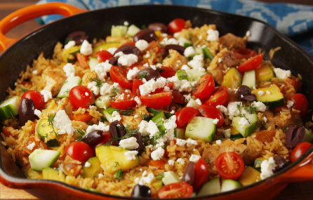 Greek Skillet Dinner: A Quick and Flavorful One-Pan Meal Greek Skillet Dinner