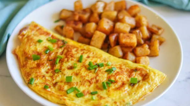 Ham and Cheese Omelette Recipe