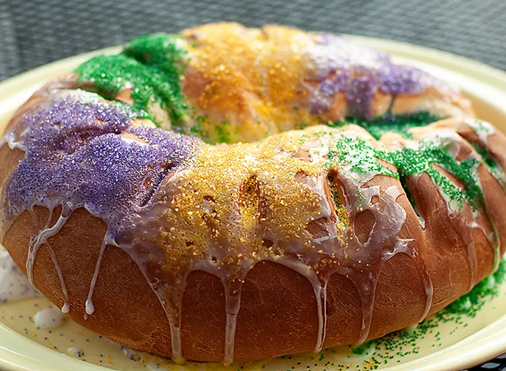 Mardi Gras King Cake Recipe