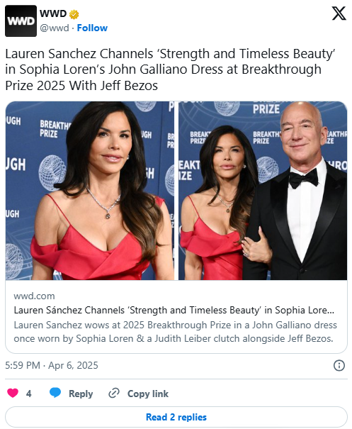 Lauren Sánchez Monse Space Suit