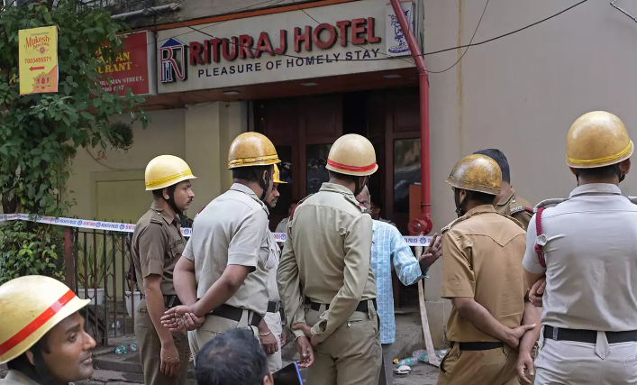 Kolkata Hotel Fire 2025 Claims 14 Lives In Tragedy Kolkata Hotel Fire 2025