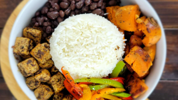 Meatless Grain Bowl Recipe