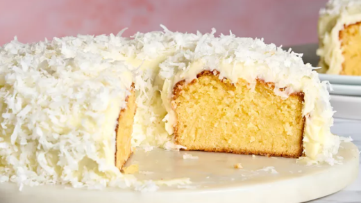 Moist Coconut Cake Recipe
