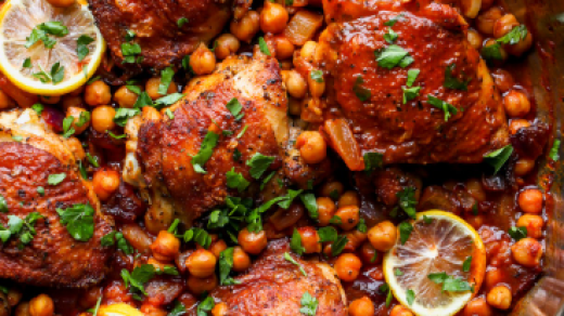 Moroccan Chicken Thighs