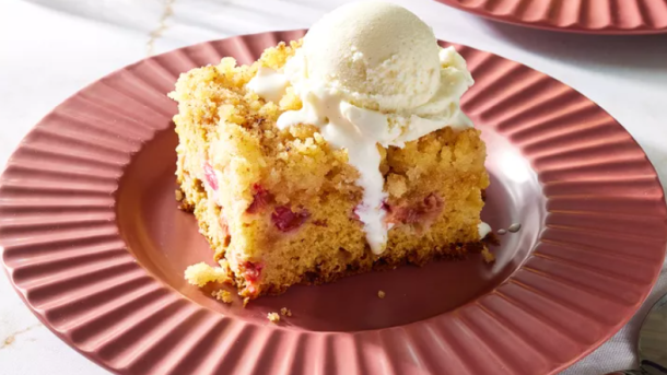 Rhubarb Cake Recipe