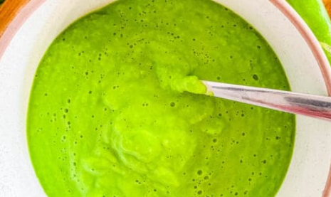 Homemade Baby Food Recipes: Easy Pea Puree for Babies Homemade Baby Food Recipes