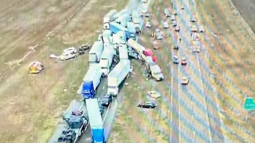 Kansas Dust Storm Crash