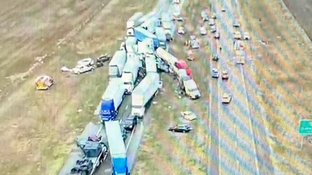 Kansas Dust Storm Crash