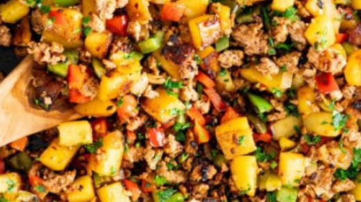 Easy Sausage and Potato Hash