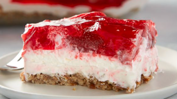 Strawberry Pretzel Dessert