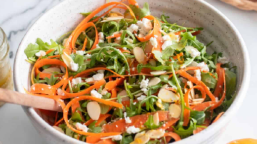 Carrot Ribbon Salad Recipe