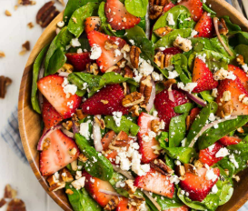 Strawberry Spinach Salad Recipe: A Fresh & Healthy Delight Strawberry Spinach Salad Recipe