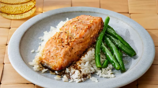 Maple Glazed Salmon