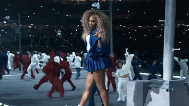 Serena Williams Crip Walk Super Bowl 2025