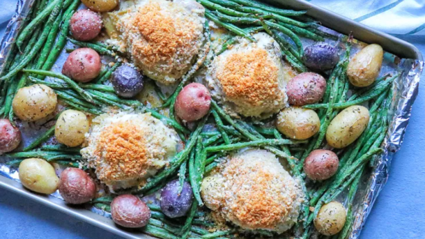 Sheet Pan Chicken Thighs