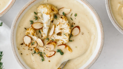 Roasted Cauliflower Soup Recipe