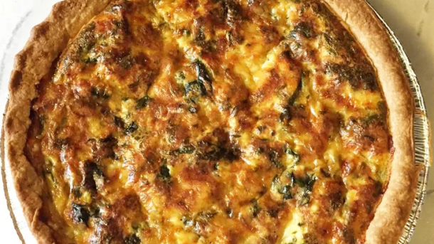 Spinach Mushroom Quiche Recipe
