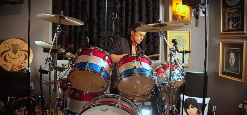 John Stamos Drumeo Challenge: Playing Papa Roach's Hit John Stamos Drumeo Challenge